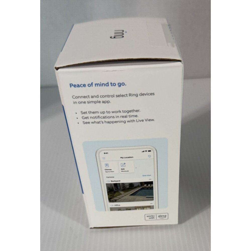 Ring Stick Up Cam Battery Wireless Outdoor/Indoor Camera White New 840268905552 - Picture 6 of 10